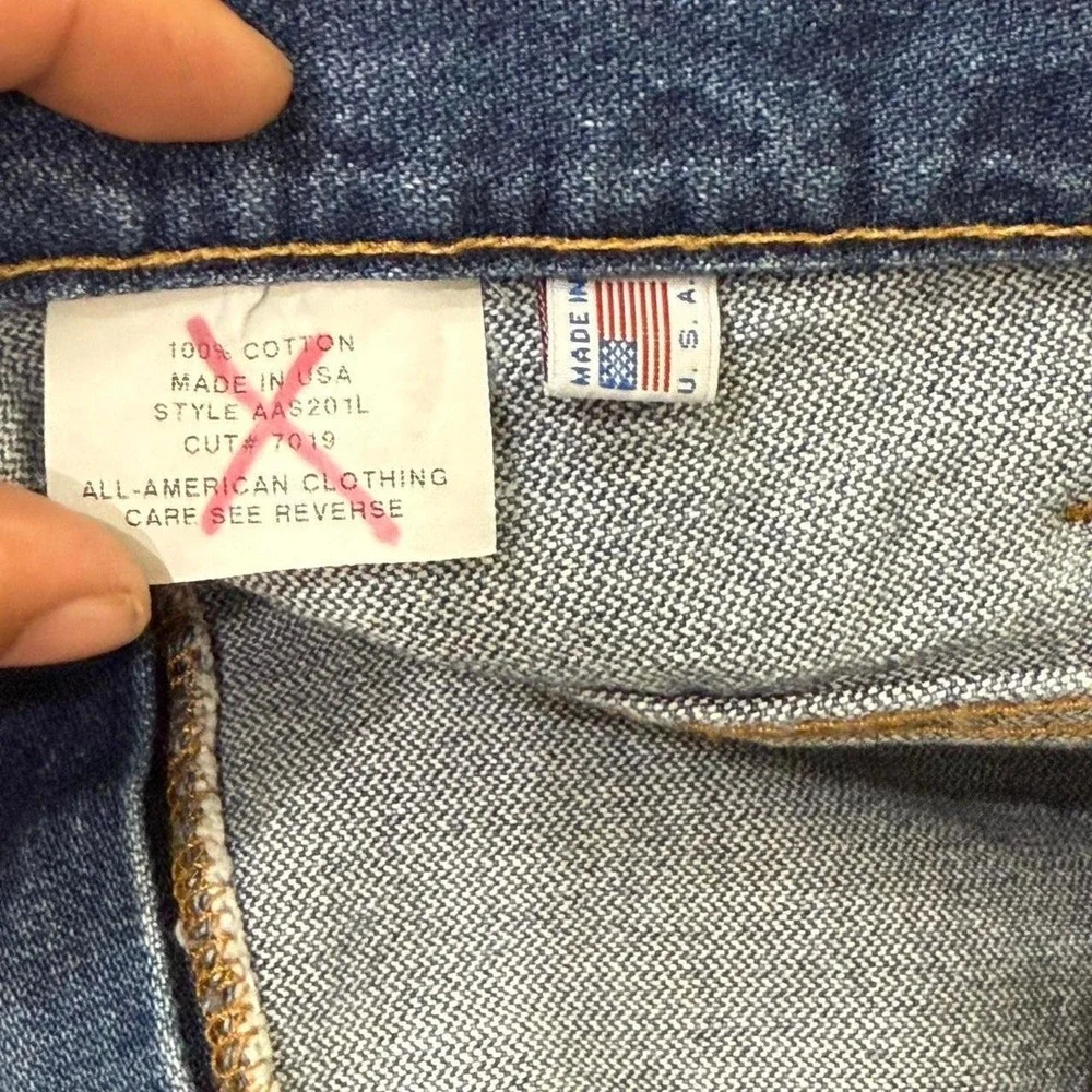 Made in USA denim shorts - Picture 3 of 3